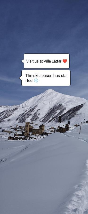 Vila Latphari In Ushguli Εξωτερικό φωτογραφία
